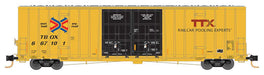 Micro-Trains 993 01 850 N Scale 60' Hi-Cube Boxcar TTX TBOX 3 Pack - NOS