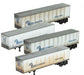 Micro-trains 993 02 223 N Scale ACF 45' Conrail Trailvan 4 Pack Weathered