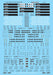 Microscale 87-747 HO Scale TTX Long Runner Flatcar Decals