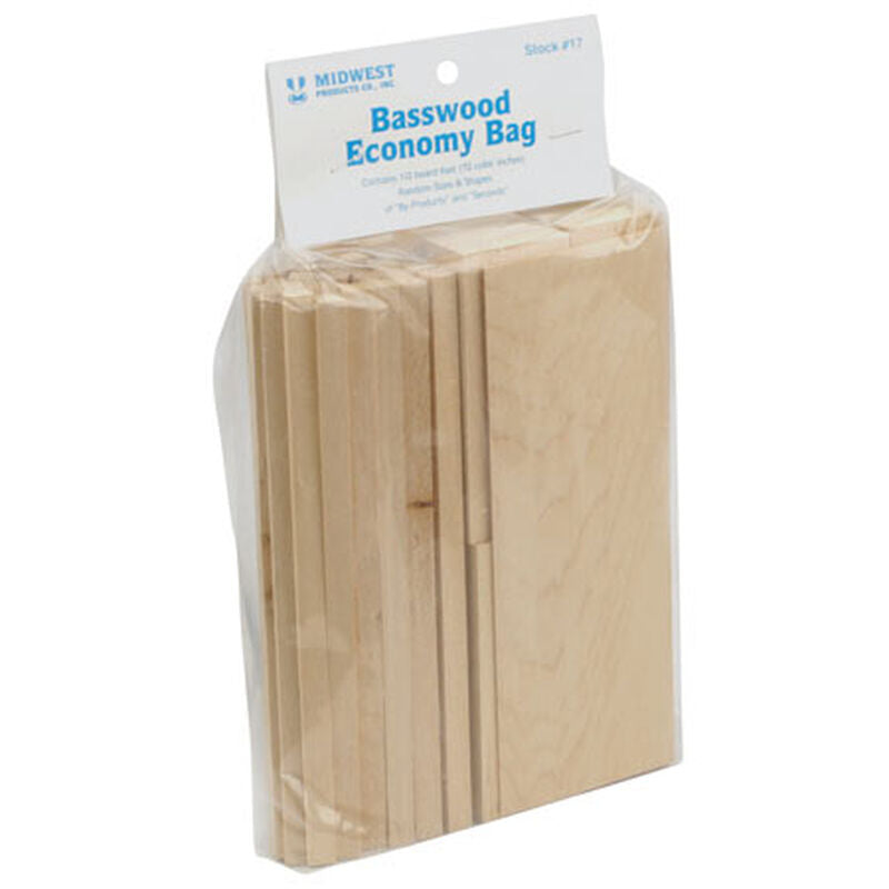 Midwest #17 Basswood Scrap Bag