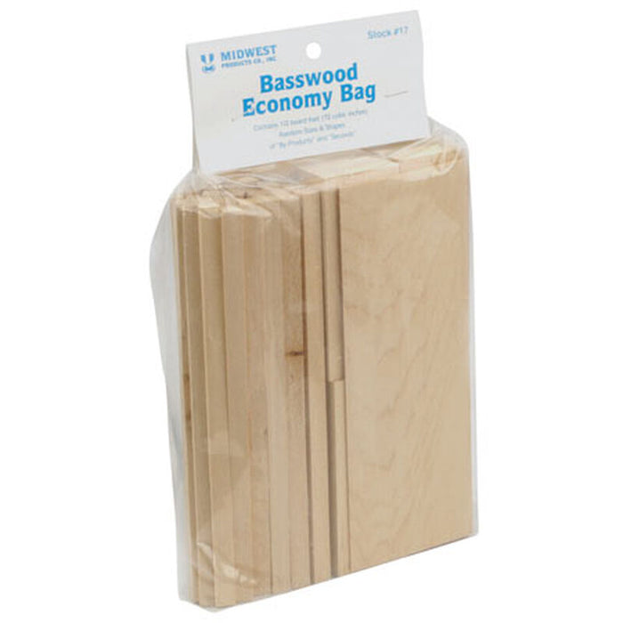 Midwest #17 Basswood Scrap Bag