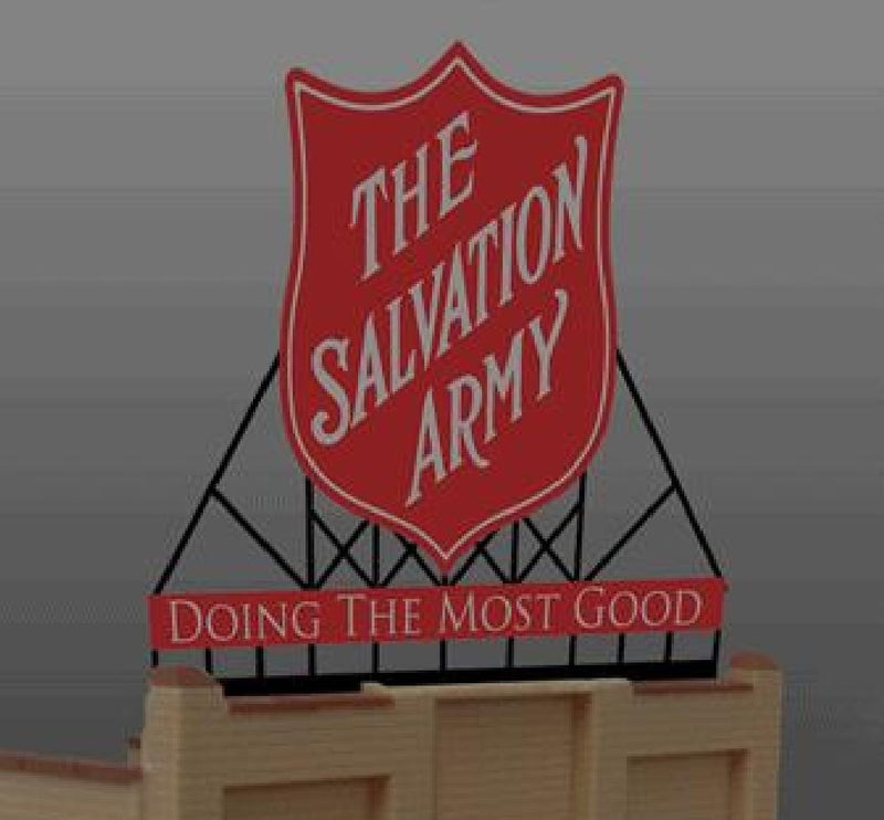 Miller Engineering 6281 Large Salvation Army Sign