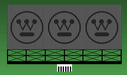 Miller Engineering 881551 Large Westinghouse Animated Neon Billboard