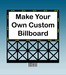 Miller Engineering 882351 Large Customizable Animated Neon Rooftop Billboard