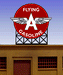 Miller Engineering 886501 Large Tidewater Flying A Gasoline Animated Neon Rooftop Billboard