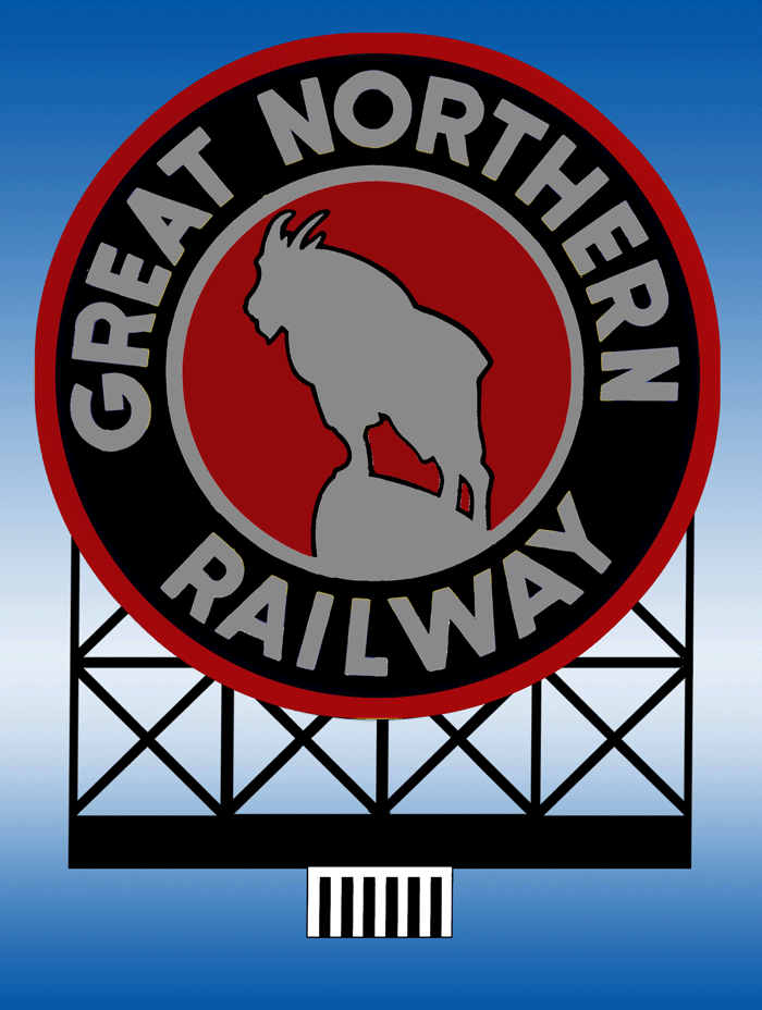 Miller Engineering 883201 Large Great Northern Animated Neon Billboard
