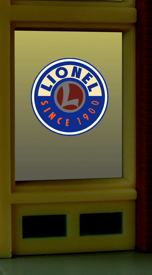 Miller Engineering 8855 Lionel Trains Neon Window Sign