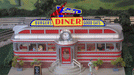 Miller Engineering 886451 Stella’s Diner Sign Large Animated Neon Billboard