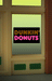 Miller Engineering 8995 Dunkin' Donuts Flashing Neon Window Sign