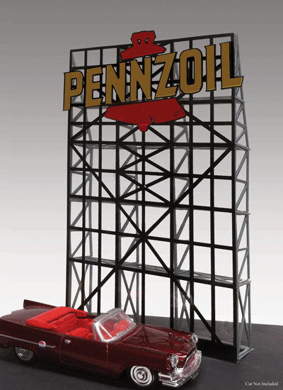Miller Engineering 9061 Large Pennzoil Animated Building Sign