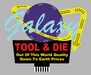 Miller Engineering 9081 Galaxy Tool & Die Animated Neon Billboard