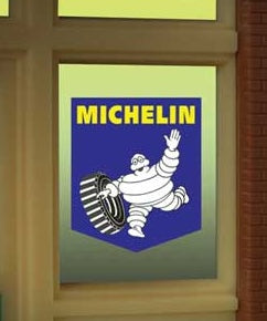 Miller Engineering 9115 Michelin Tires Flashing Neon Window Sign