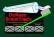 Miller Engineering 9881 DeKays Dental Supply Large Animated Neon Billboard