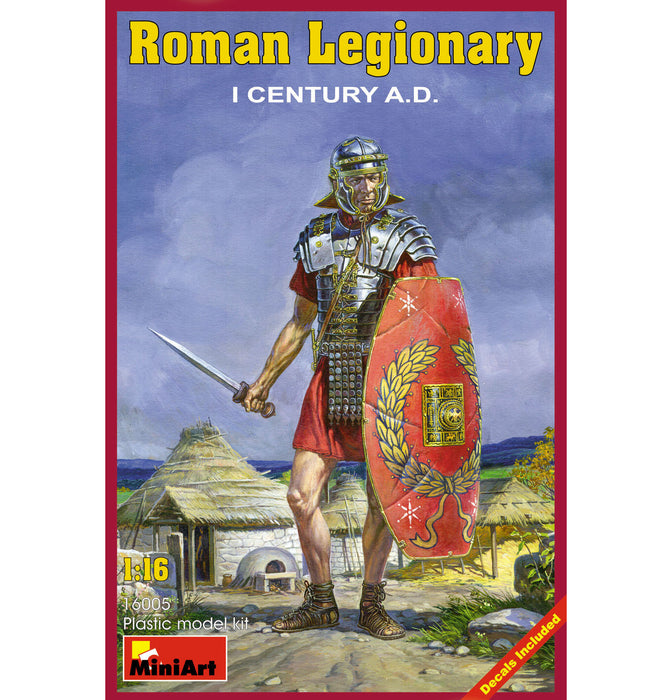 MiniArt 16005 1/16 Roman Legionary (I Century A.D.) Figure Model Kit
