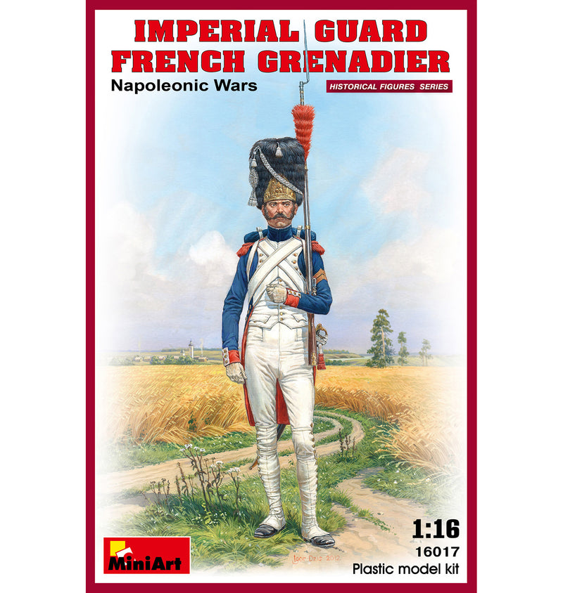 MiniArt 16017 1/16 French Imperial Guard Grenadier (Napoleonic Wars) Figure Model Kit