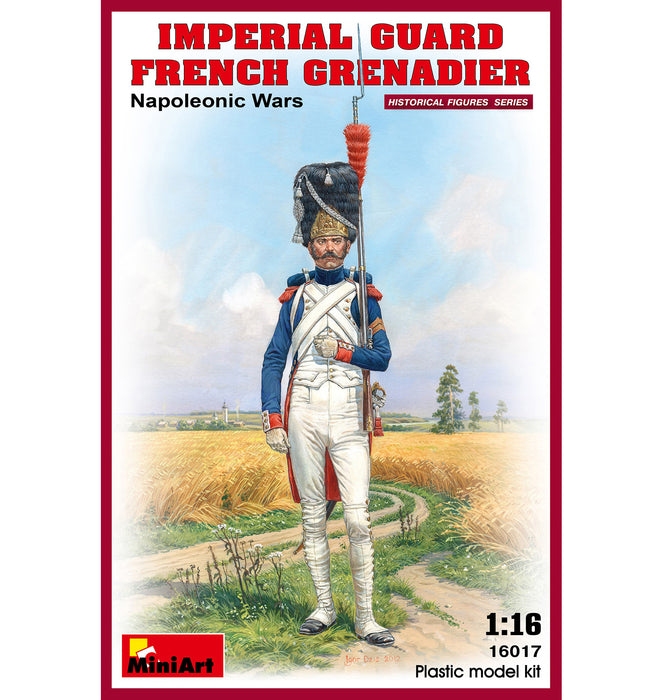 MiniArt 16017 1/16 French Imperial Guard Grenadier (Napoleonic Wars) Figure Model Kit