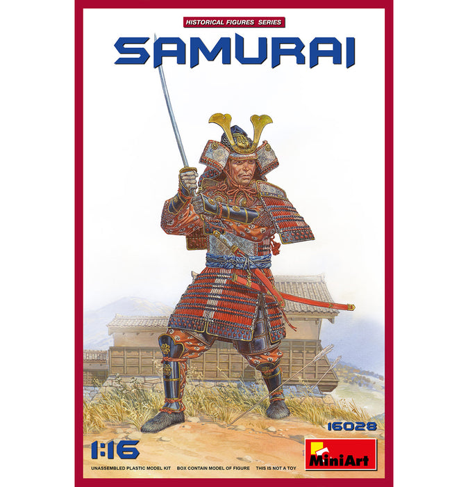 MiniArt 16028 1/16 Samurai Figure Model Kit