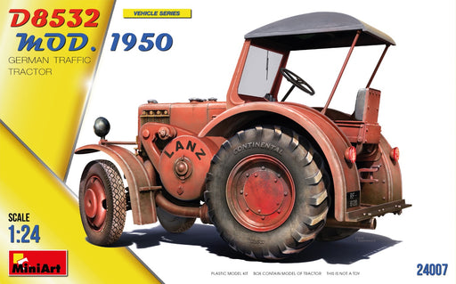 MiniArt 24007 1/24 German D8532 Traffic Tractor Mod. 1950 Model Kit
