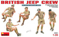 MiniArt 35051 1/35 British Jeep Crew Figures Model Kit
