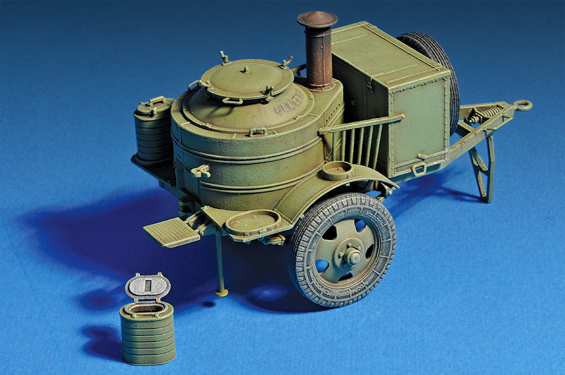 MiniArt 35061 1/35 Soviet Field Kitchen KP-42 with Figures Model Kit