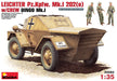 MiniArt 35082 1/35 Leichter Pz.Kpfw. Mk.I 202(e) "Dingo Mk.I" Armoured Car with Figures Model Kit