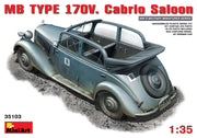 MiniArt 35103 1/35 MB Type 170V Cabrio Saloon Car Model Kit
