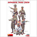 MiniArt 35128 1/35 Japanese Tank Crew Figures Model Kit