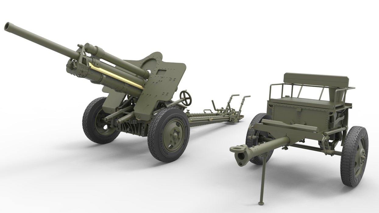 MiniArt 35129 1/35 USV-BR 76mm Gun Mod. 1941 with Crew Figures Model Kit