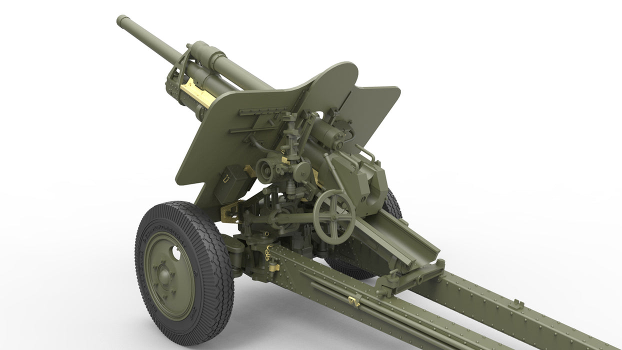MiniArt 35129 1/35 USV-BR 76mm Gun Mod. 1941 with Crew Figures Model Kit