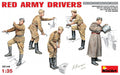 MiniArt 35144 1/35 Red Army Drivers Figures Model Kit
