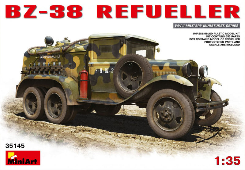 MiniArt 35145 1/35 BZ-38 Refueller Truck Model Kit