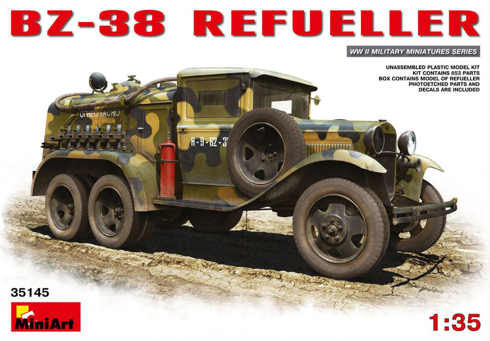 MiniArt 35145 1/35 BZ-38 Refueller Truck Model Kit