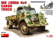 MiniArt 35150 1/35 MB L1500A 4x4 Cargo Truck with Figures Model Kit