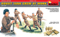 MiniArt 35153 1/35 Soviet Tank Crew at Work Figures Model Kit