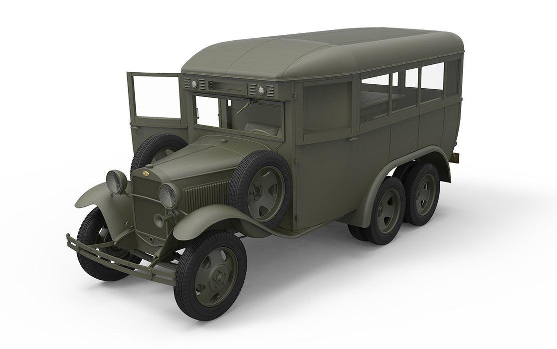 MiniArt 35156 1/35 Soviet GAZ-05-193 Staff Bus Model Kit