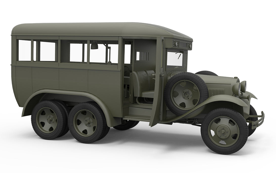 MiniArt 35156 1/35 Soviet GAZ-05-193 Staff Bus Model Kit