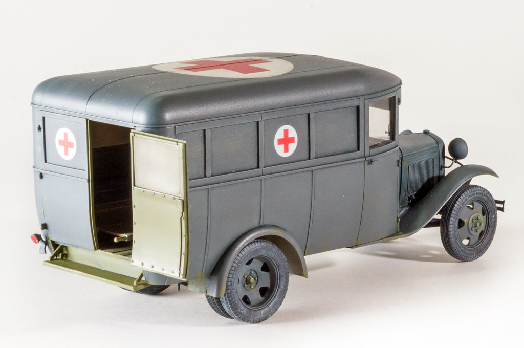 MiniArt 35160 1/35 Soviet GAZ-30-30 Ambulance Model Kit