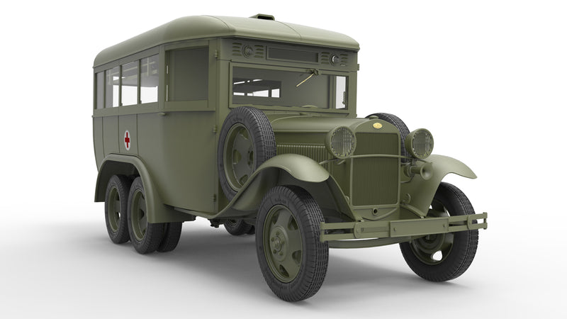 MiniArt 35164 1/35 Soviet GAZ-05-194 Ambulance Model Kit