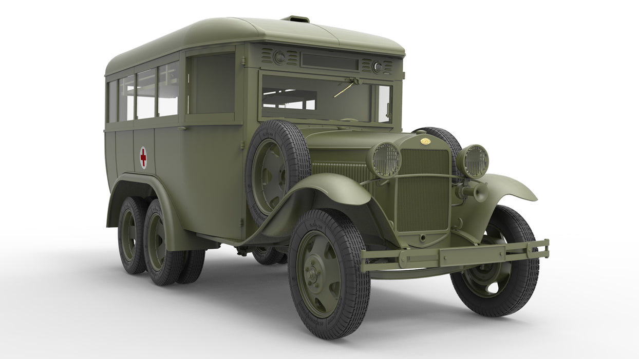 MiniArt 35164 1/35 Soviet GAZ-05-194 Ambulance Model Kit