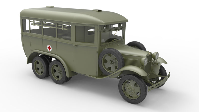 MiniArt 35164 1/35 Soviet GAZ-05-194 Ambulance Model Kit