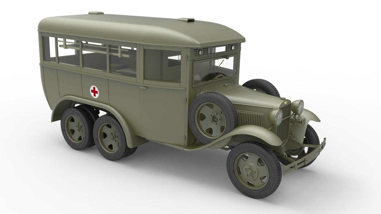 MiniArt 35164 1/35 Soviet GAZ-05-194 Ambulance Model Kit