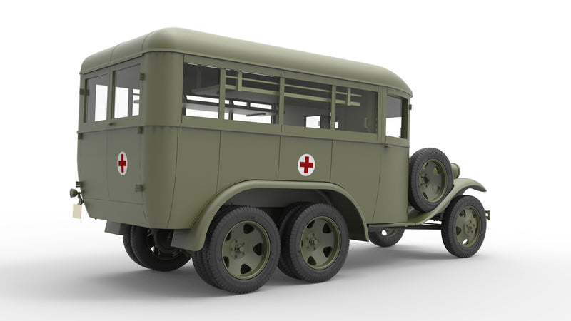 MiniArt 35164 1/35 Soviet GAZ-05-194 Ambulance Model Kit