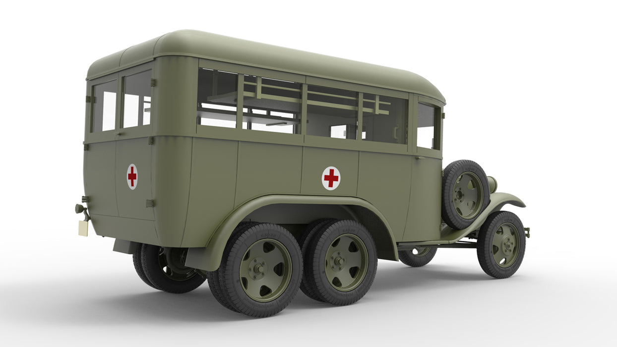 MiniArt 35164 1/35 Soviet GAZ-05-194 Ambulance Model Kit