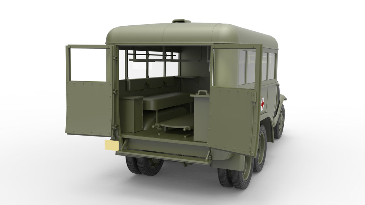 MiniArt 35164 1/35 Soviet GAZ-05-194 Ambulance Model Kit