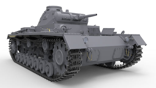 MiniArt 35166 1/35 German Pz.Kpfw. III Ausf. C Tank Model Kit