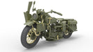 MiniArt 35168 1/35 U.S. Military Policeman Figure with Motorcycle Model Kit