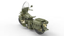 MiniArt 35168 1/35 U.S. Military Policeman Figure with Motorcycle Model Kit