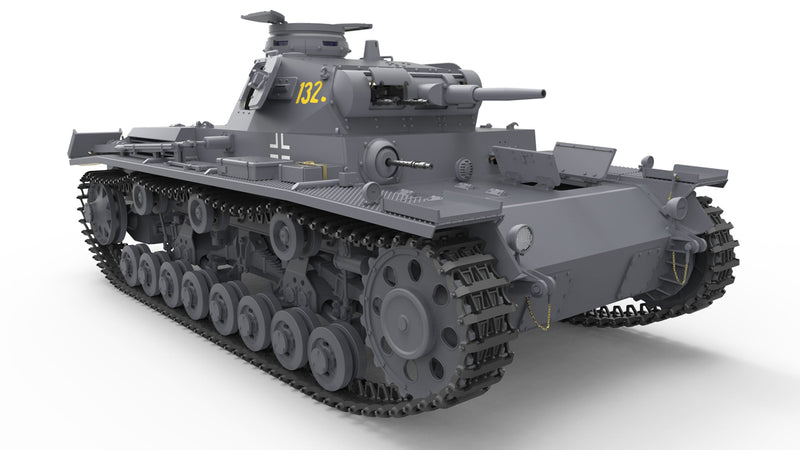 MiniArt 35169 1/35 German Pz.Kpfw. III Ausf.D Tank Model Kit