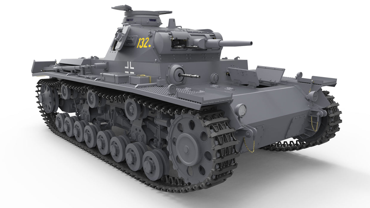 MiniArt 35169 1/35 German Pz.Kpfw. III Ausf.D Tank Model Kit