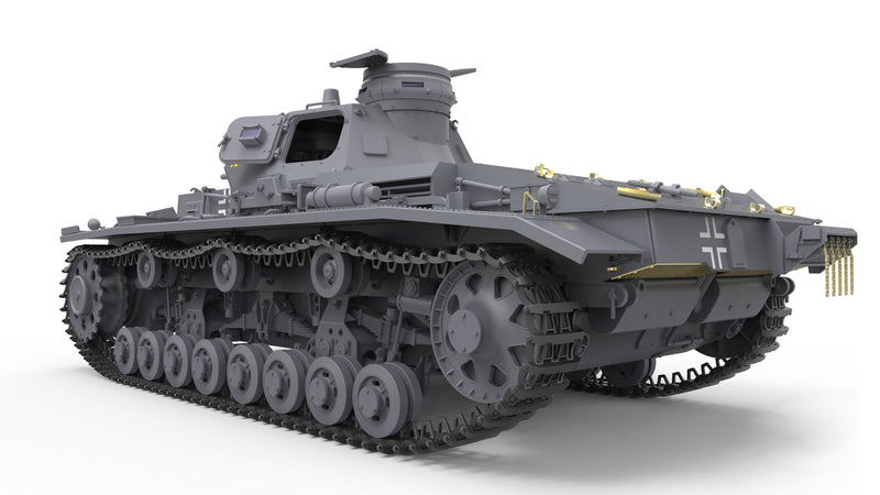 MiniArt 35169 1/35 German Pz.Kpfw. III Ausf.D Tank Model Kit